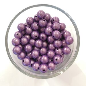 Heijastava ihmehelmi violetti 10 mm 40kpl