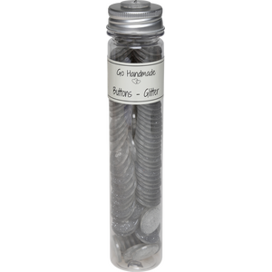 Muovinappi 21 mm "glitter" 23012