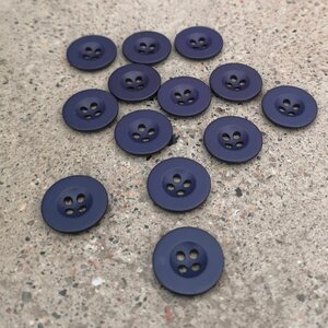 Perusnappi 18 mm azul