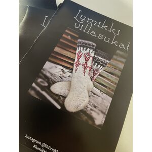 Jenna K Lumikki villasukat A5 printtiohje