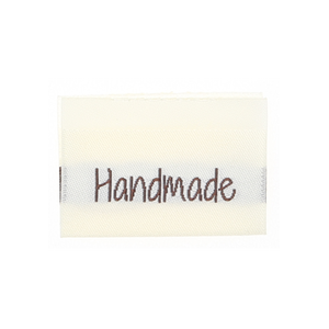 Taitettava Handmade kangasmerkki 16108 10 kpl