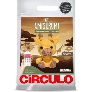 Circulo Safarieläimet- amigurumipakkaus