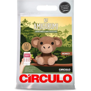 Circulo Safarieläimet- amigurumipakkaus