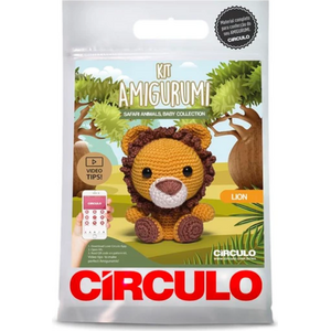Circulo Safarieläimet- amigurumipakkaus