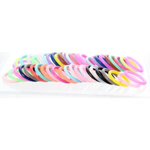 Värikäs tuttirengas 29 mm