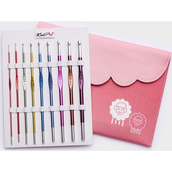 KnitPro Zing virkkuukoukkusarja 47430