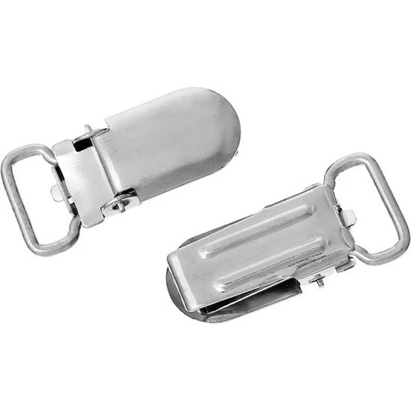 Metalliklipsi pyöristetty mini 4 kpl