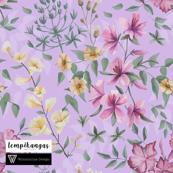 Lempikangas Trikoo, SAVANNIN HELMI, lempeä Lavender