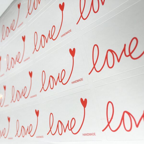 LOVE handmade -tarra